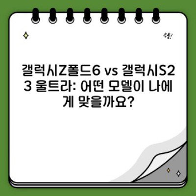 갤럭시Z폴드6 완벽 가이드: 문제 해결부터 활용 팁까지!  필수 정보 총정리