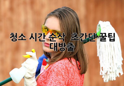 ⏰ 청소 시간 순삭! ✨ 초간단 꿀팁 대방출 🧹